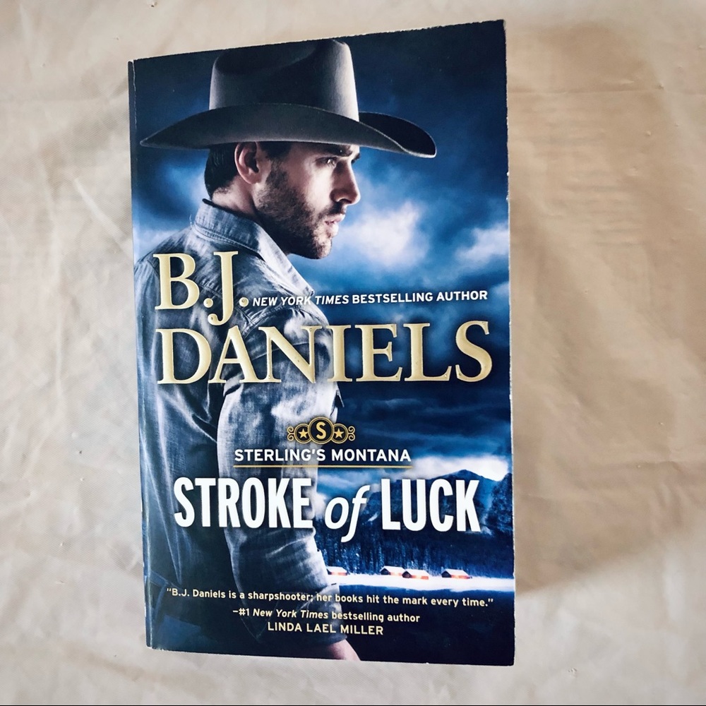 💝 Sterling’s Montana Stroke of Luck by B.J. Daniels Romance Paperback Book